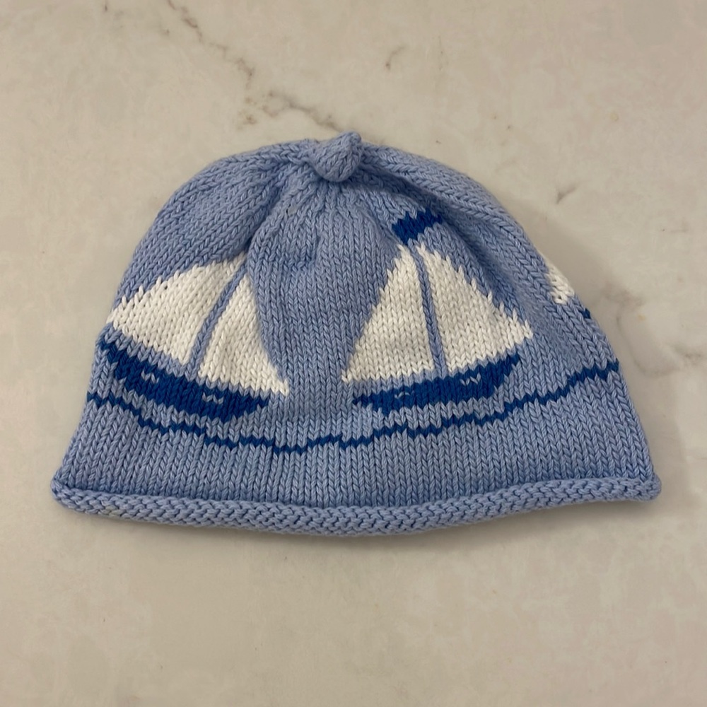 Merrie Berries SKY WHITE BOAT hat